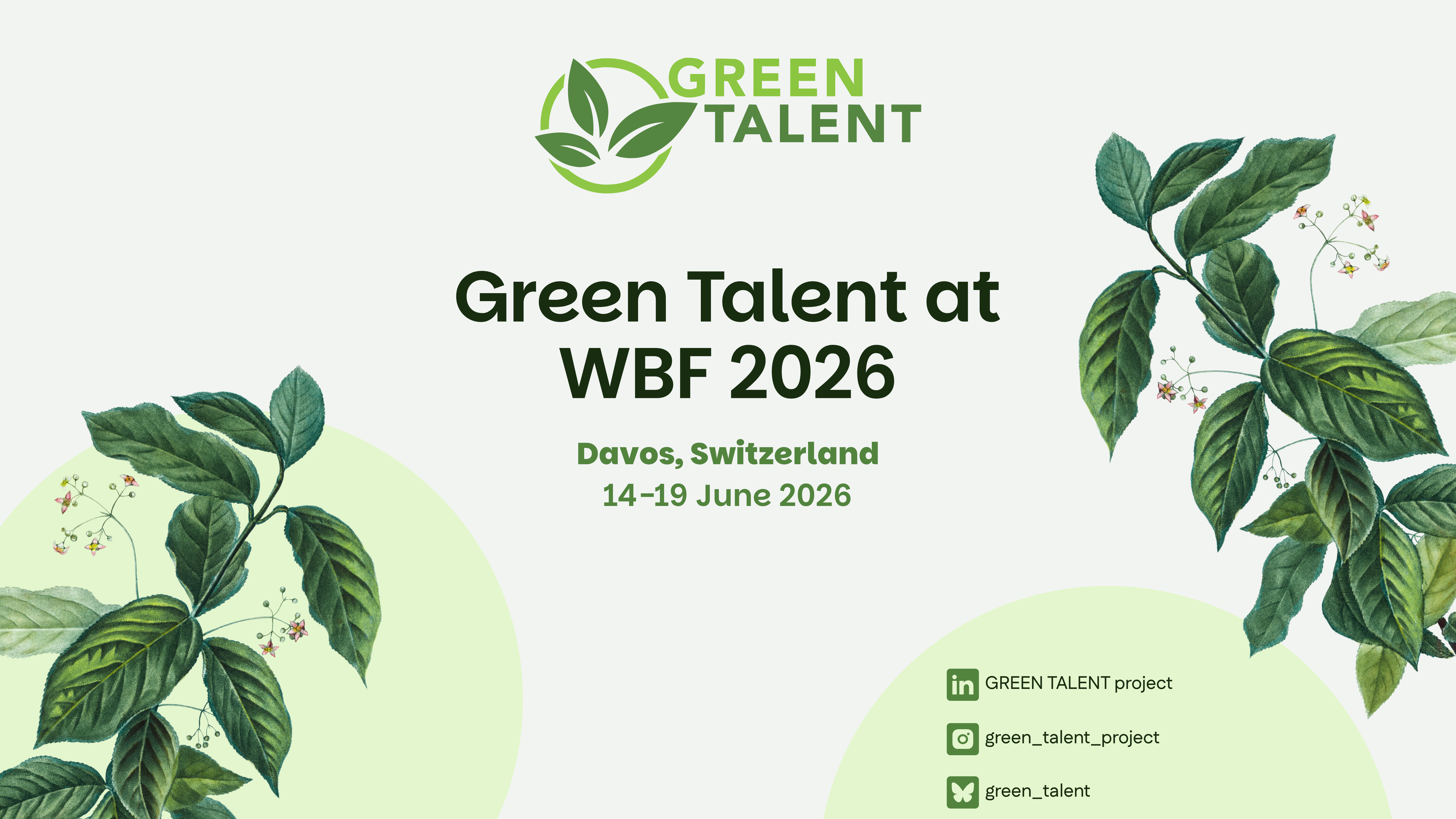 Featured image for: Green Talent attended the World Biodiversity Forum in 2026