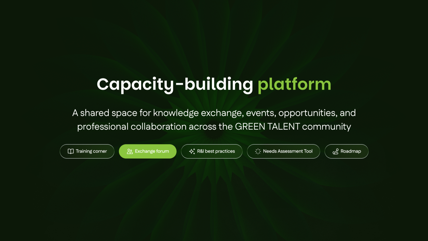 Featured image for: The Green Talent Capacity-Building Platform is Live!