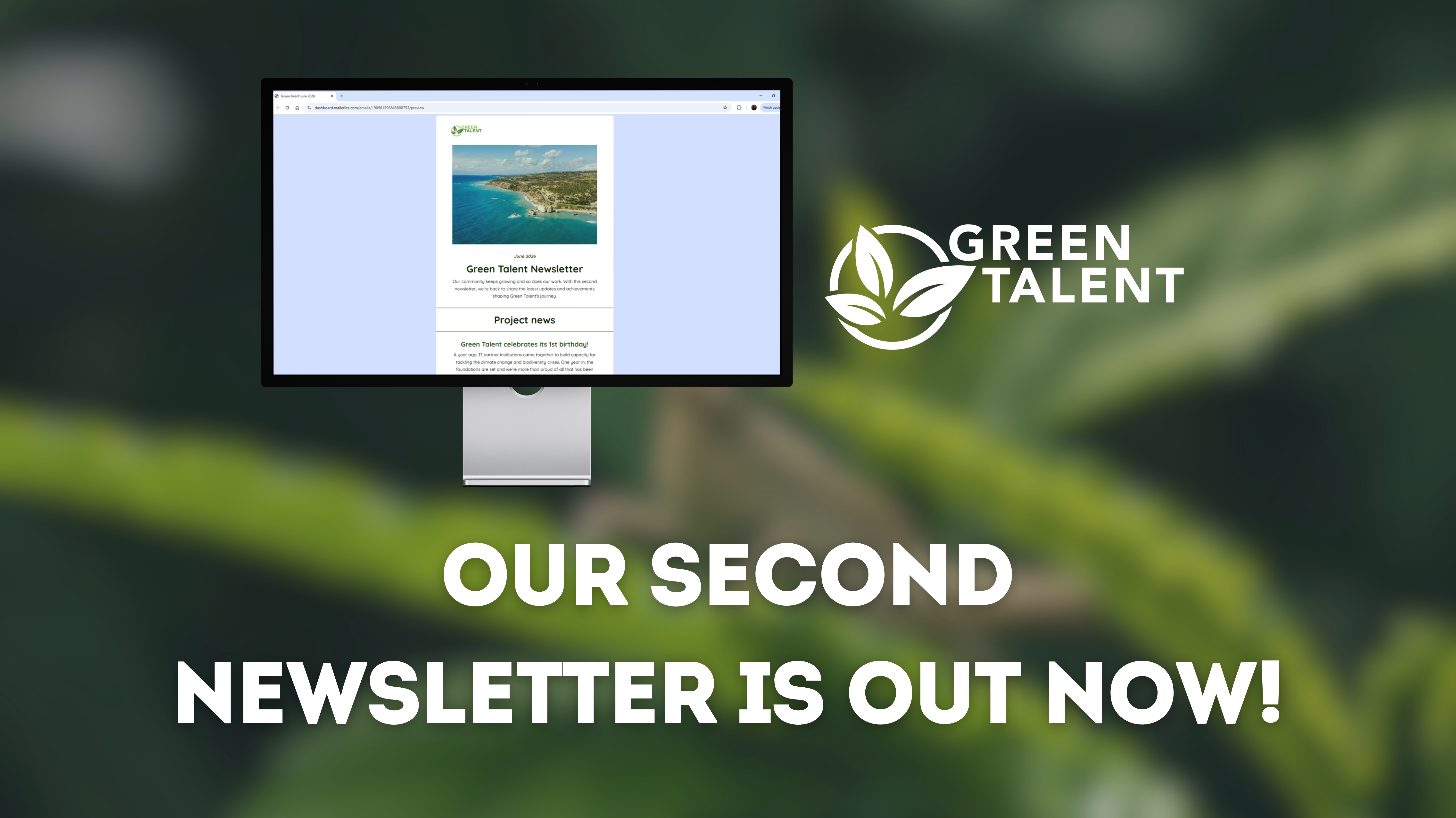 Featured image for: The second issue of Green Talent’s bi-annual newsletter is out