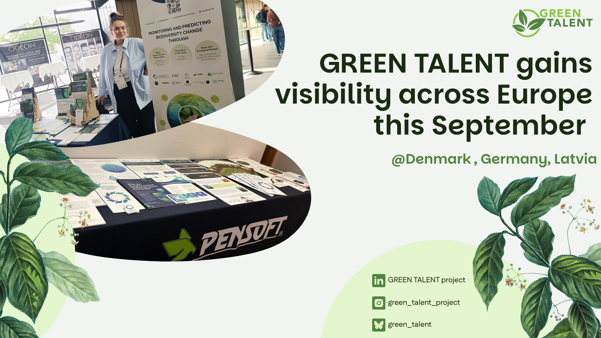 Image for article: GREEN TALENT gains visibility across Europe this September